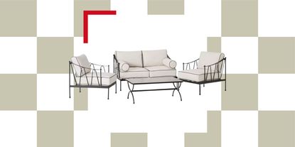 john lewis Solara Metal 2-Seater Garden Sofa