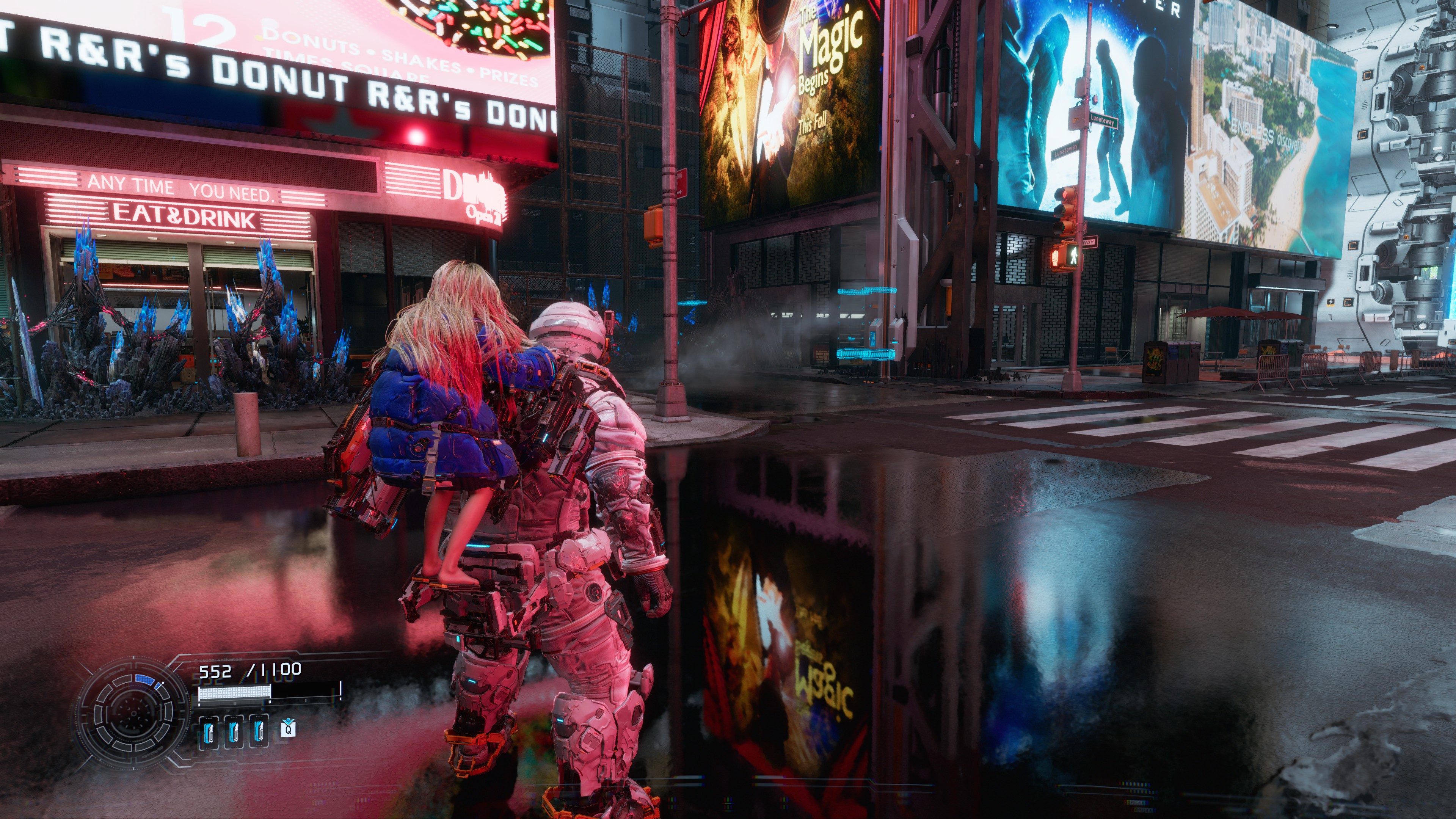 Comparison screenshot for Pragmata RT vs PT