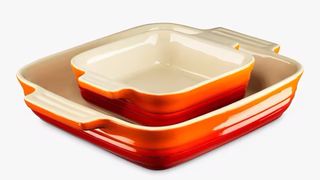 Le Creuset Stoneware Square Oven Dish Set of 2