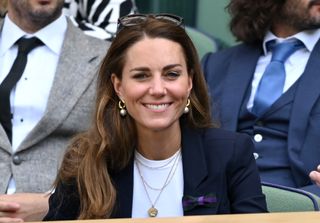 Catherine, Duchess of Cambridge attends the Wimbledon Tennis Championships