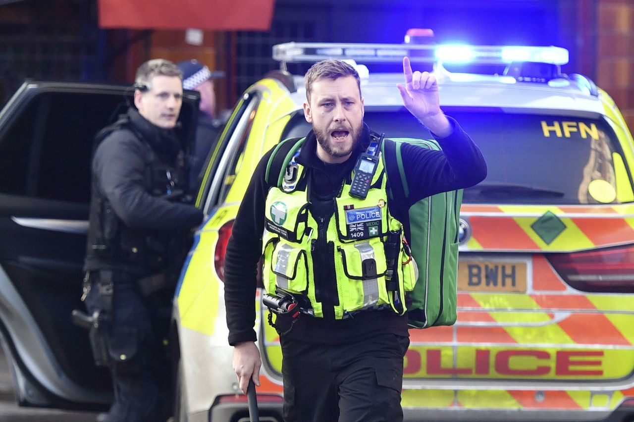 London police officers.