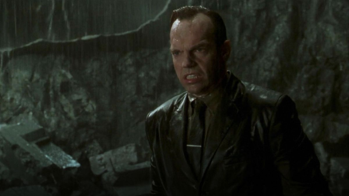 Hugo Weaving in The Matrix Revolutions