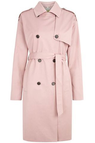 Hobbs Pink Trench Coat, £189