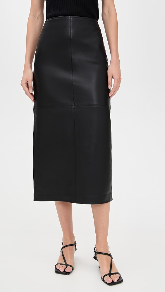 A.l.c. Marta Leather Skirt
