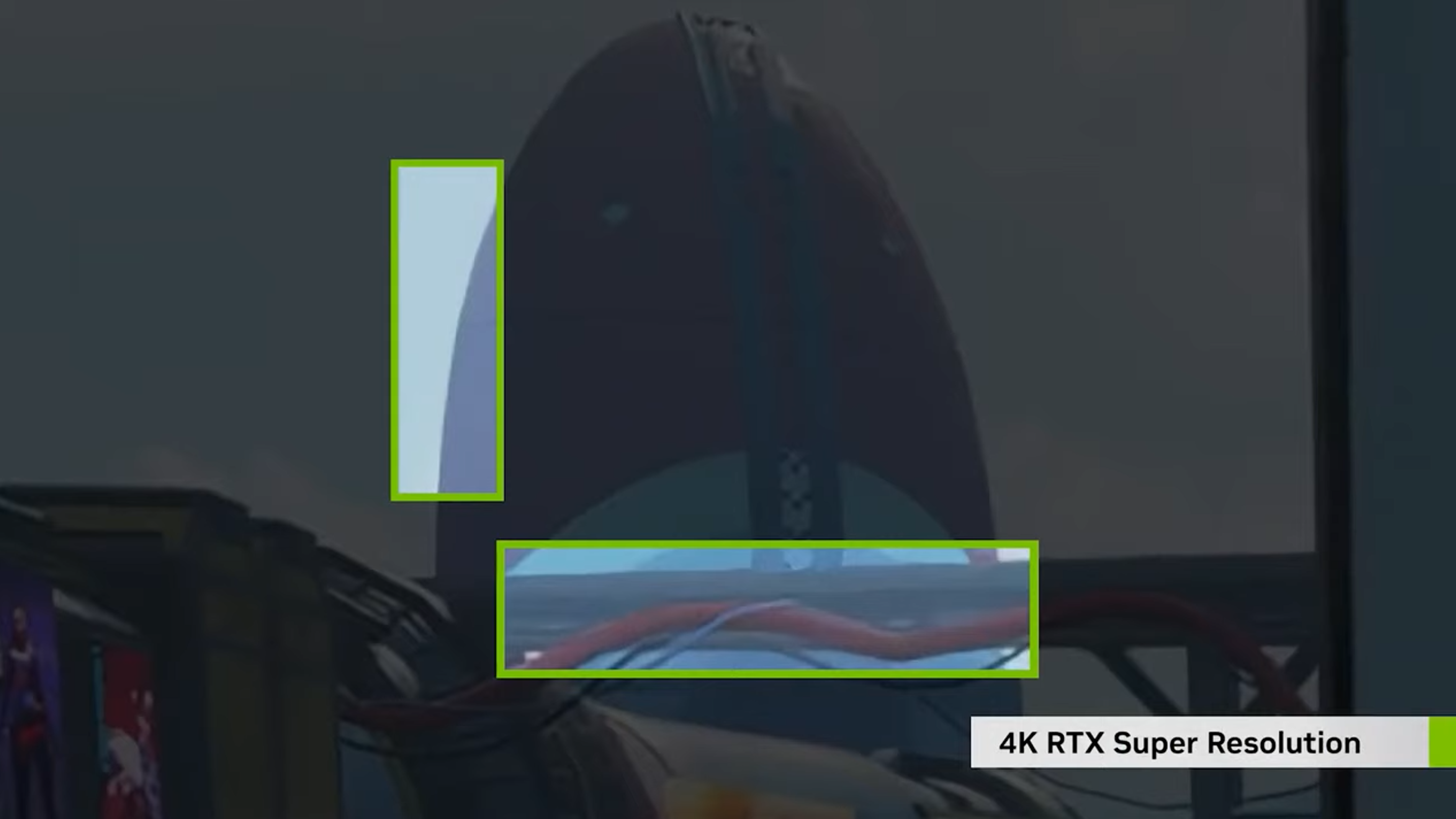 Nvidia RTX Video Super Resolution feature shown off during CES 2023 with Apex Legends clip.