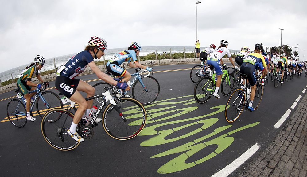 The women's Olympic Games road race
