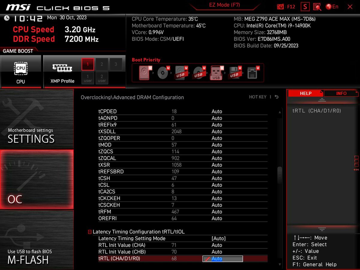 MSI MEG Z790 Ace MAX