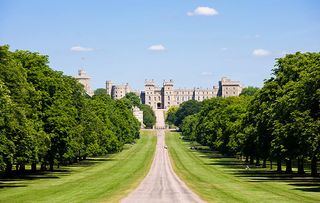 Windsor Castle from the Long Walk