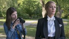 Anna Kendrick takes a picture of Blake Lively in A Simple Favor