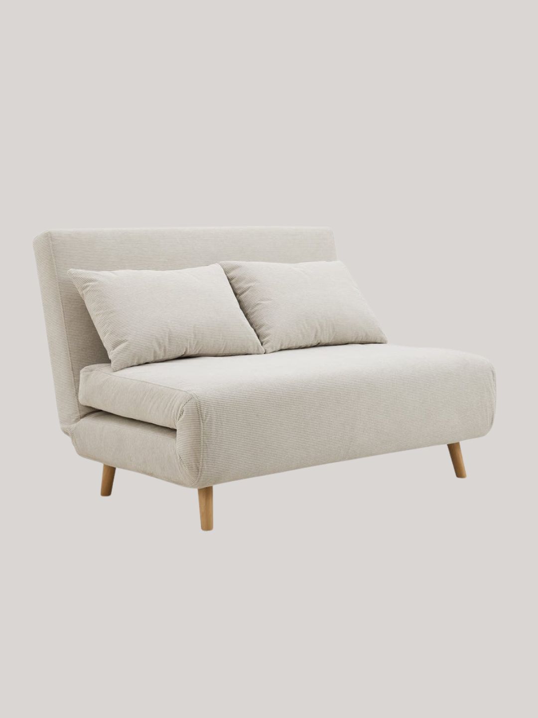 DUSK, Seattle Double Click Clack Sofa Bed - Corduroy - Pebble