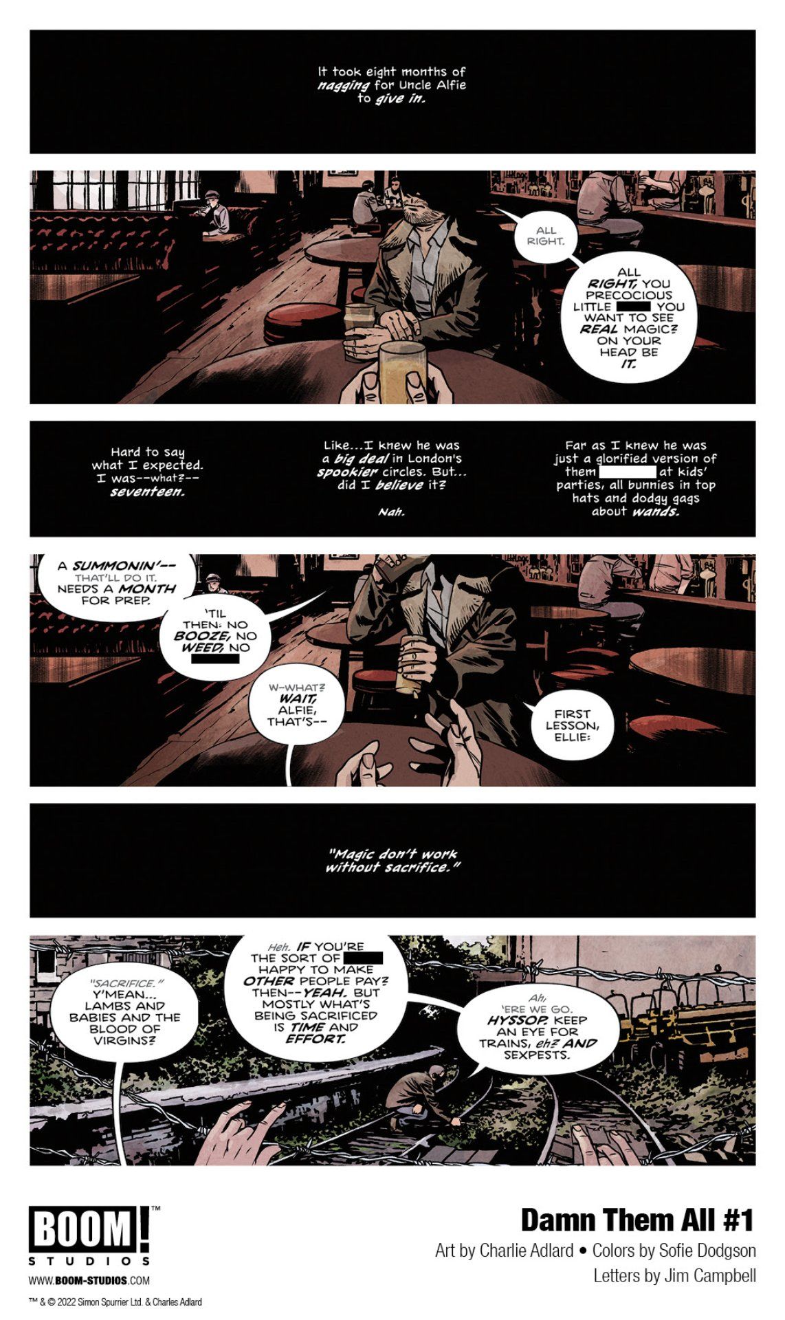 Damn Them All #1 preview