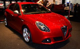 Red Alfa Romeo Giulietta