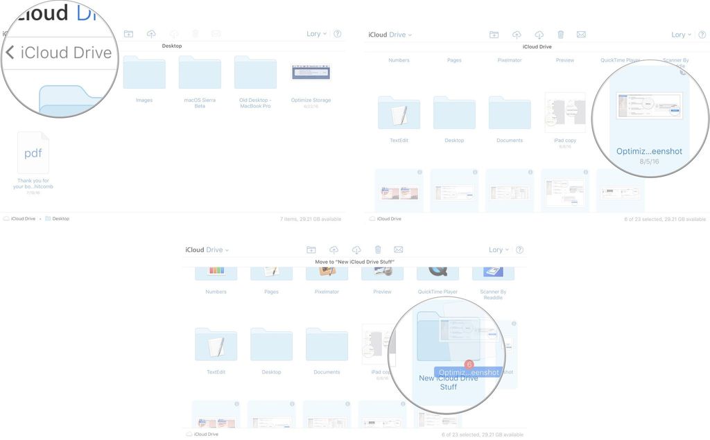 How to manually create folders and move documents in the Files app and ...