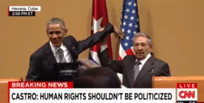 President Obama and Raúl Castro