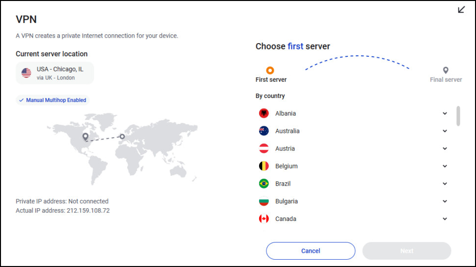 Malwarebytes Premium Plus VPN multihop