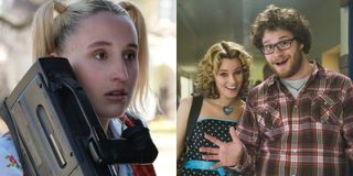 Harley Quinn Smith in Cruel Summer and Zack and Miri Make A Porno