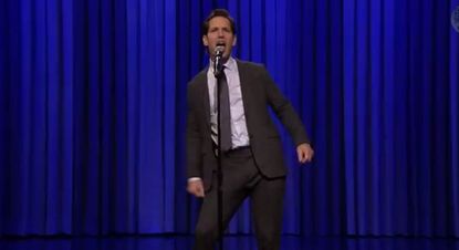 Watch Jimmy Fallon try to beat Paul Rudd at lip-syncing