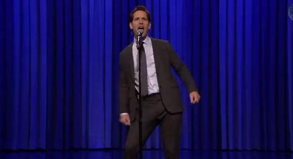 Watch Jimmy Fallon try to beat Paul Rudd at lip-syncing