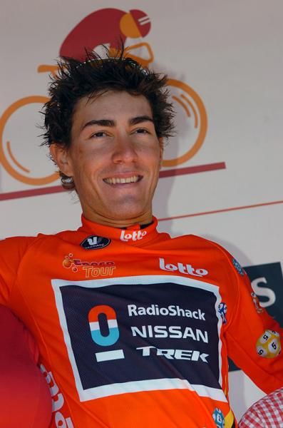 New points leader Giacomo Nizzolo (RadioShack-Nissan)
