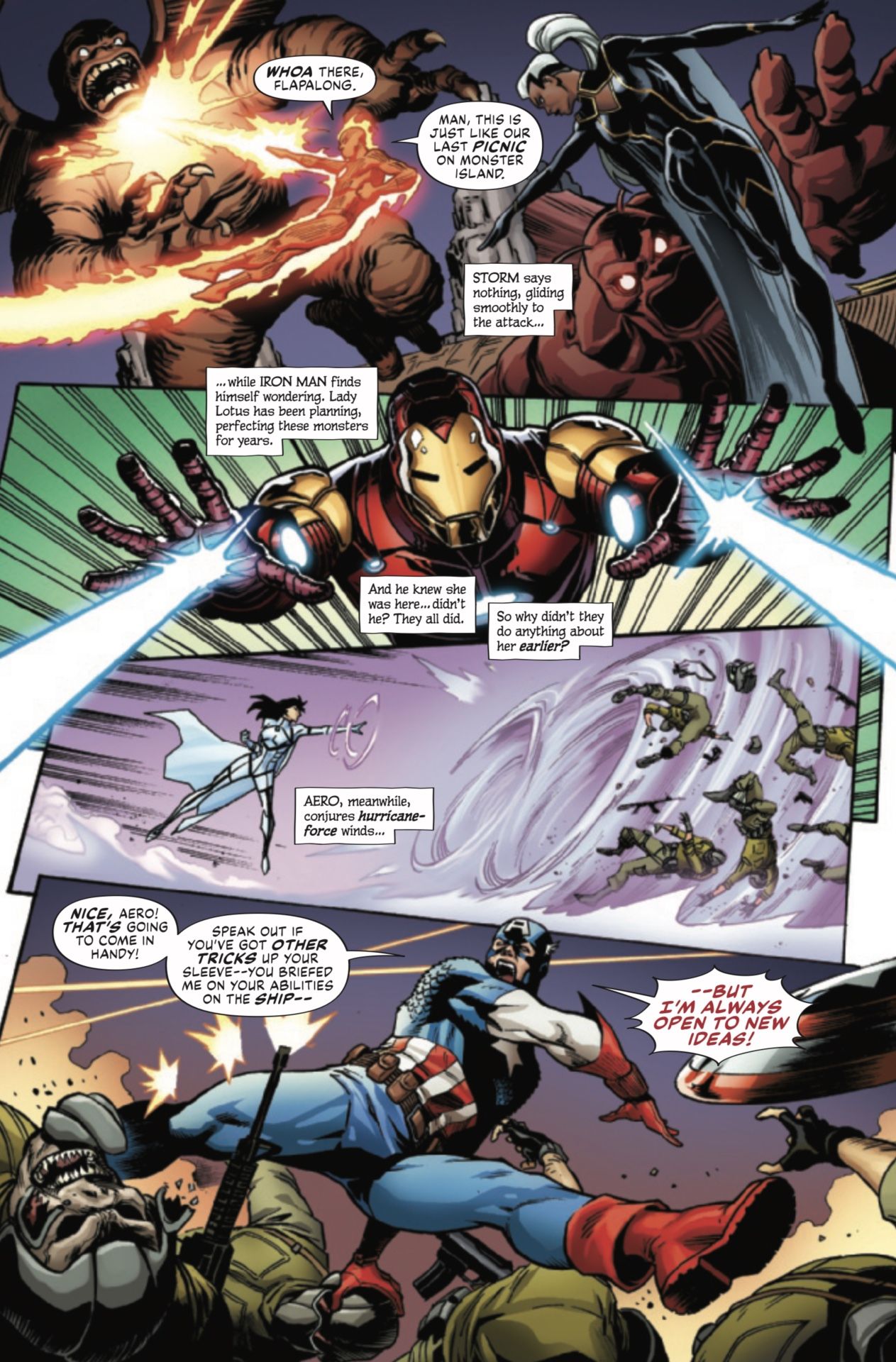 The Marvels #7 page