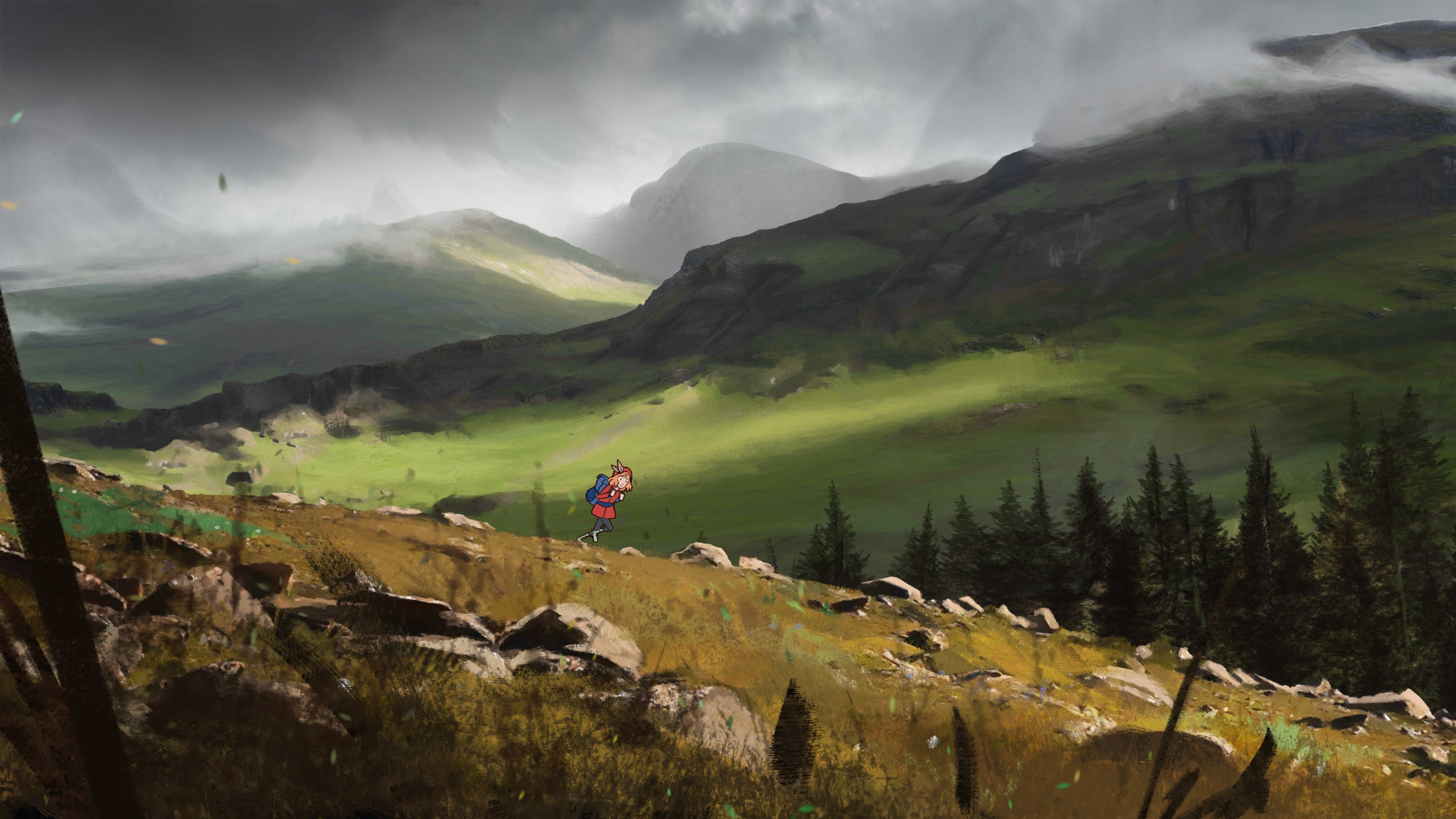  80 Days studio inkle is working on a gorgeous game about hiking in the Scottish Highlands 