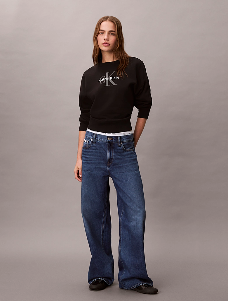 Calvin Klein, Low Rise Baggy Jeans