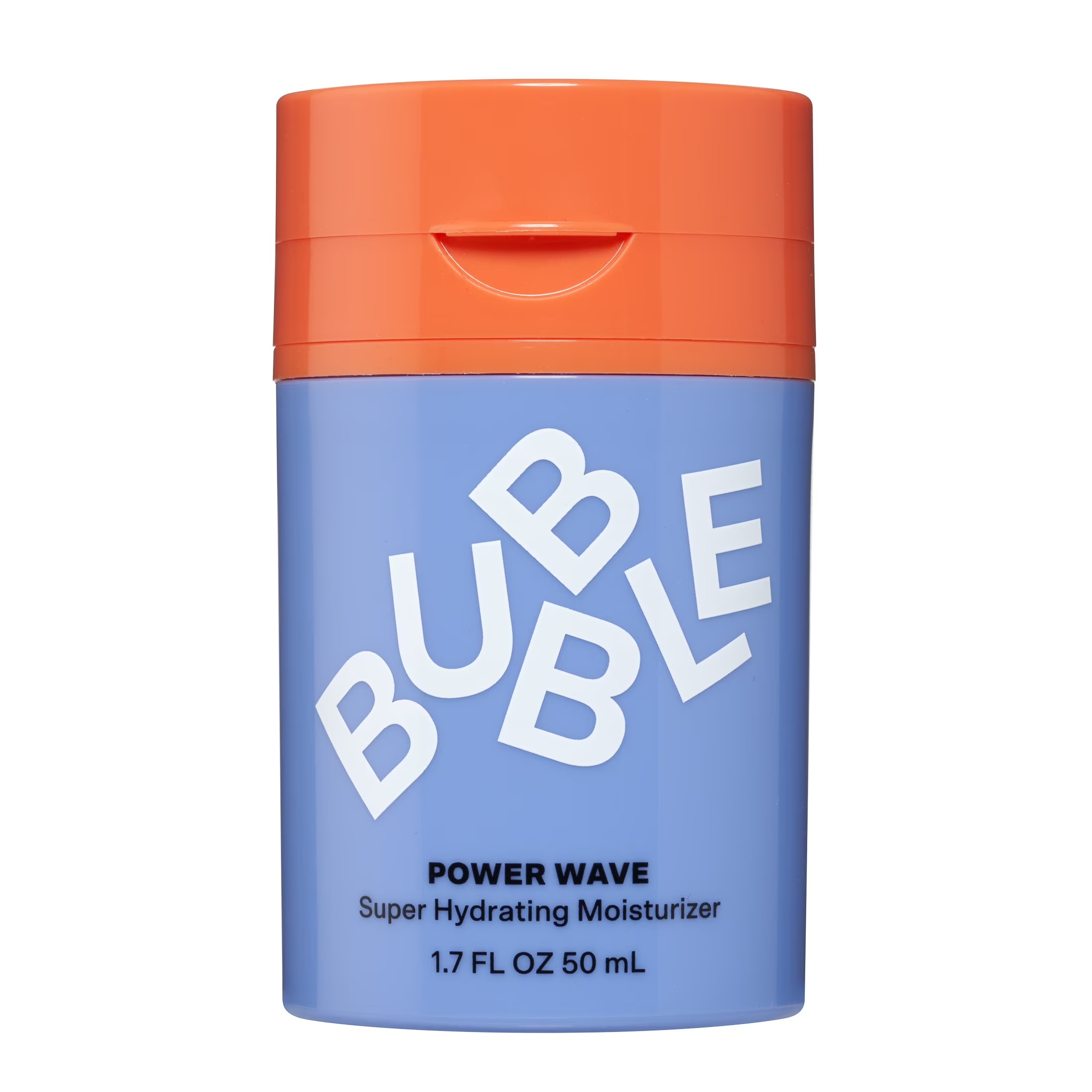 Bubble Skincare Power Wave Super Hydrating Cream Moisturizer, Normal, Dry &amp;amp; Very Dry Skin, 1.7 Fl Oz