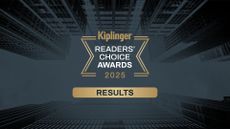 A graphic saying "Kiplinger Readers' Choice Award 2025 Results."