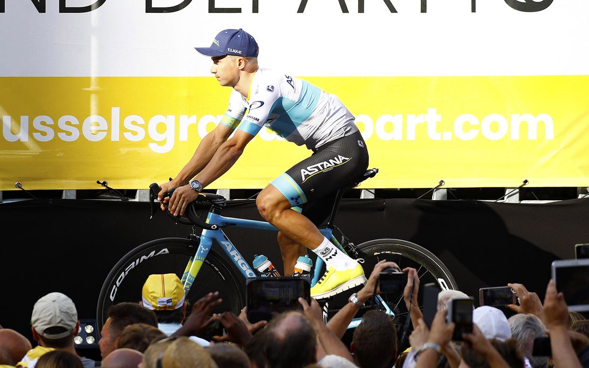Alexey Lutsenko is the Kazakh national champion for the second season
