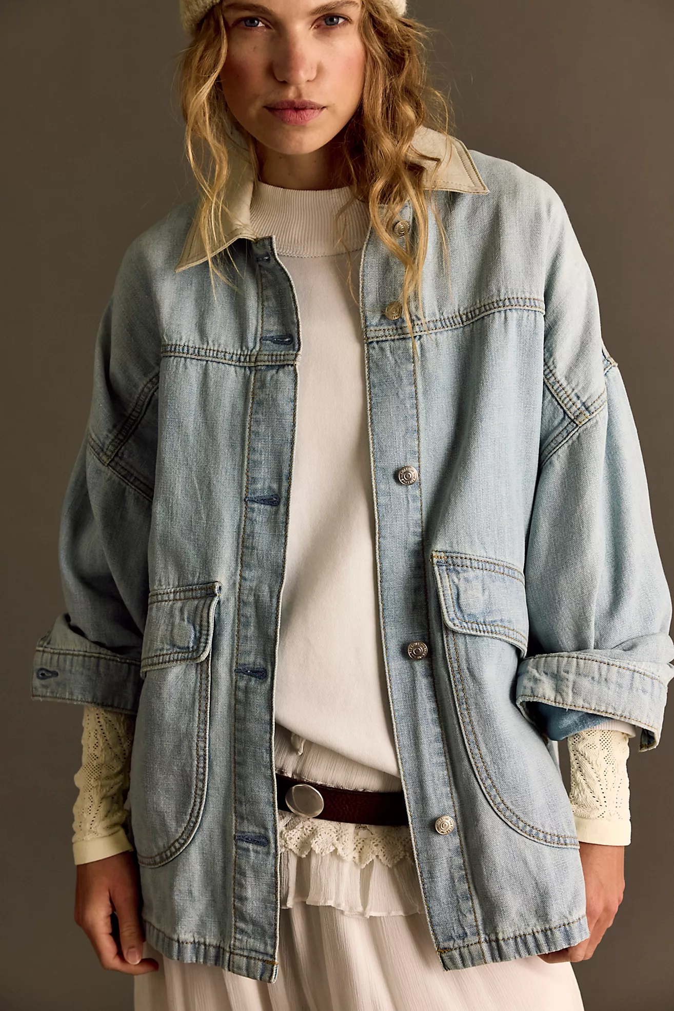 We the Free Lemon Denim Jacket