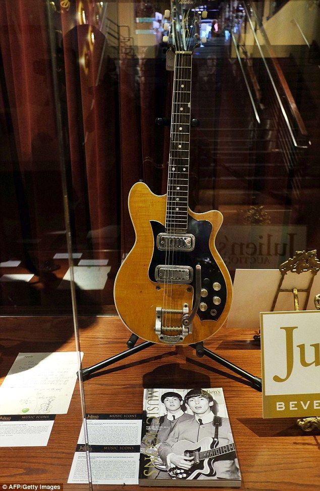 George Harrison's 1963 Maton Guitar Sells for $485,000 at  