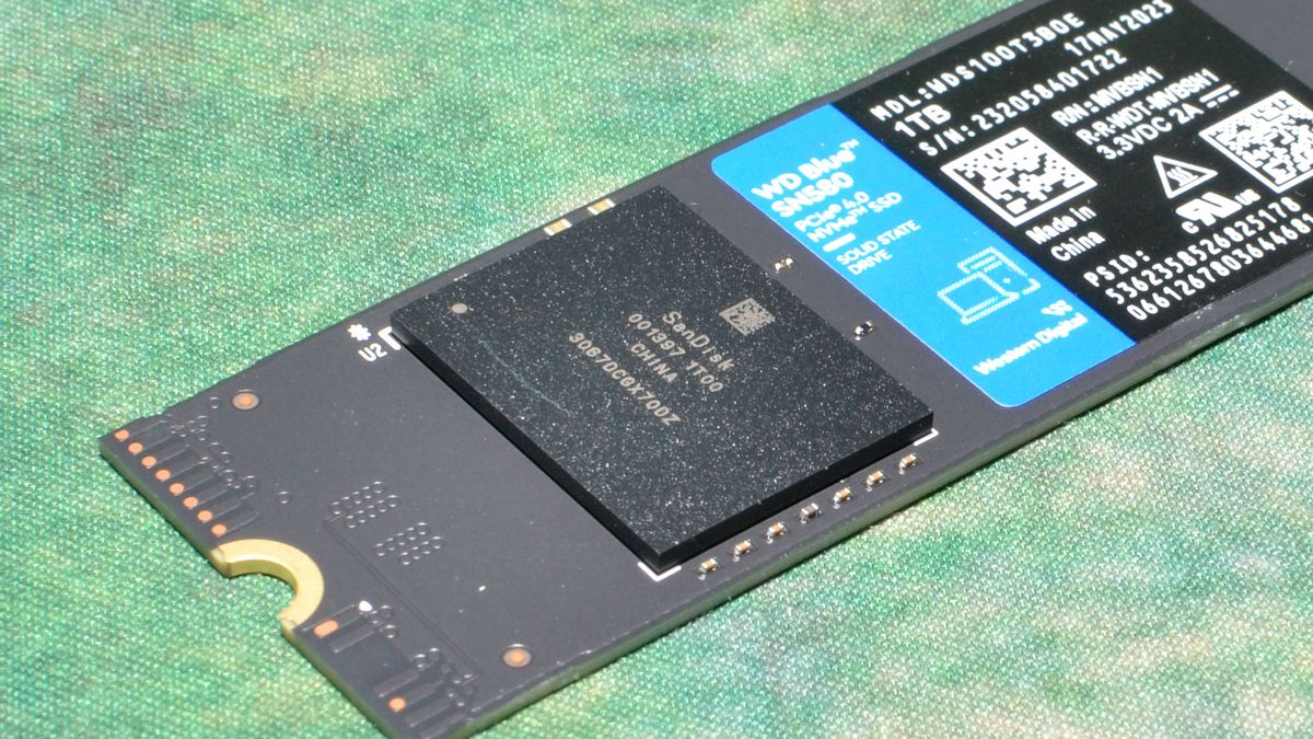 WD Blue SN580 2TB SSD