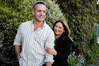 Glen Donnelly with Terese Willis in Neighbours