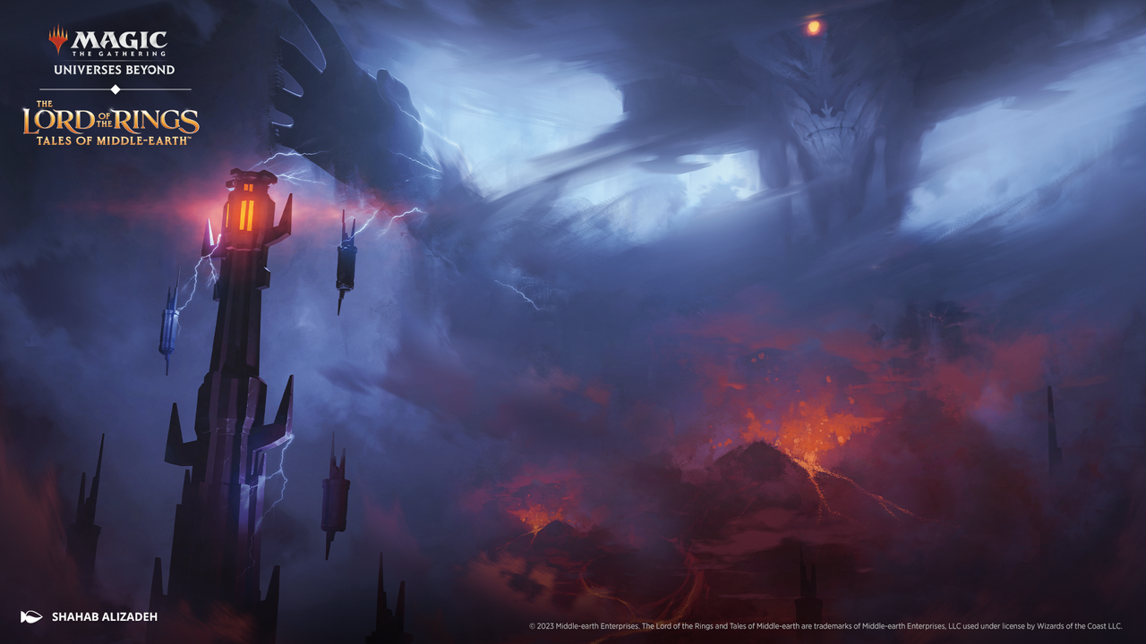 Magic: the Gathering, Lord of the Rings: Tales of Middle-earth - key arts from cards