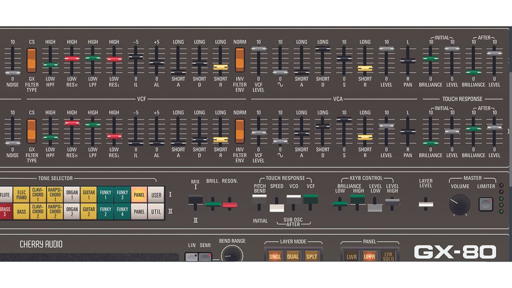 Cherry Audio GX80 review MusicRadar