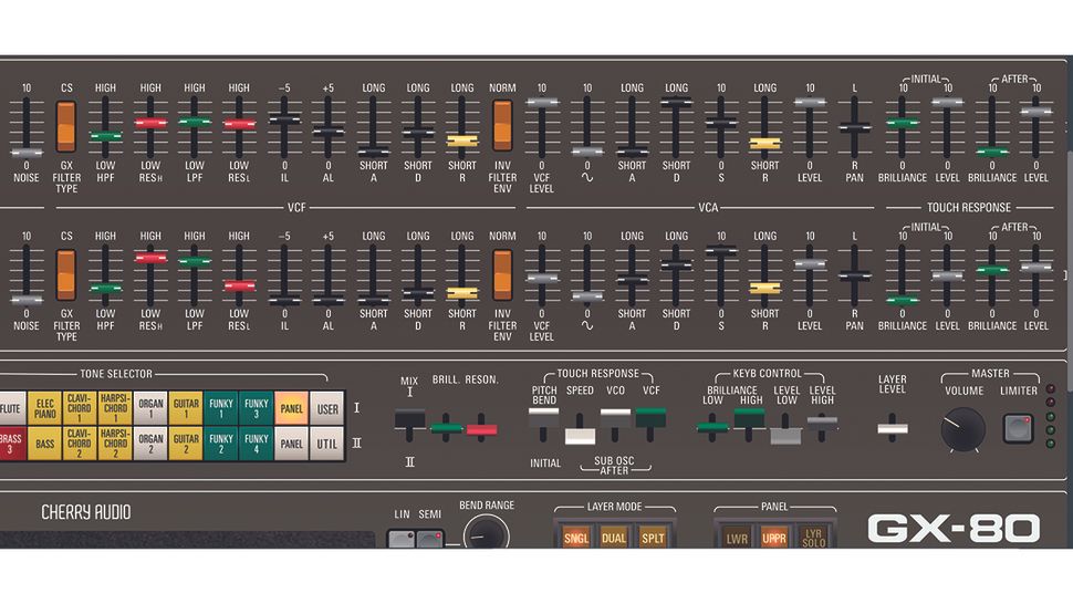 Cherry Audio GX80 review MusicRadar
