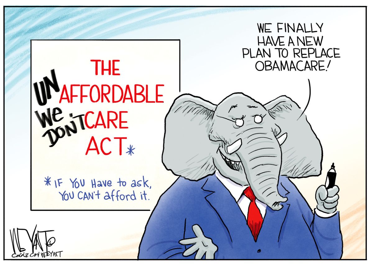 5 highly amusing cartoons about rising health insurance premiums