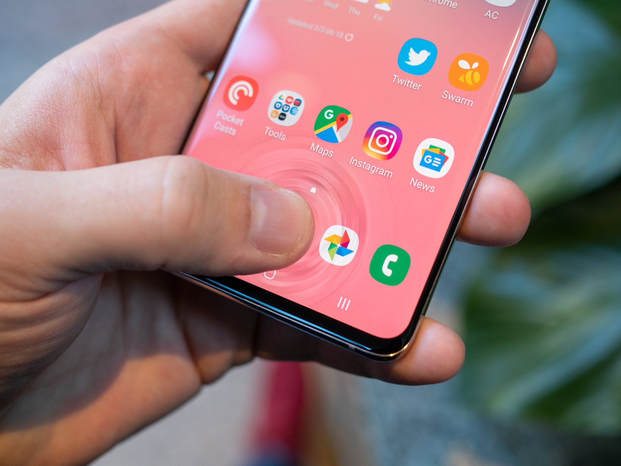 How To Improve Fingerprint Sensor Speed On The Galaxy S10 Android Central