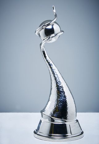 Trophy for The National Television Awards.