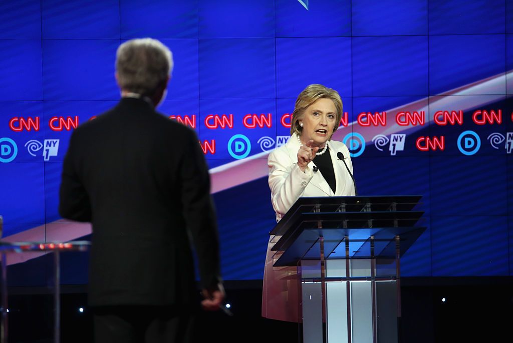 Hillary Clinton and Bernie Sanders talk $15 minimum wage