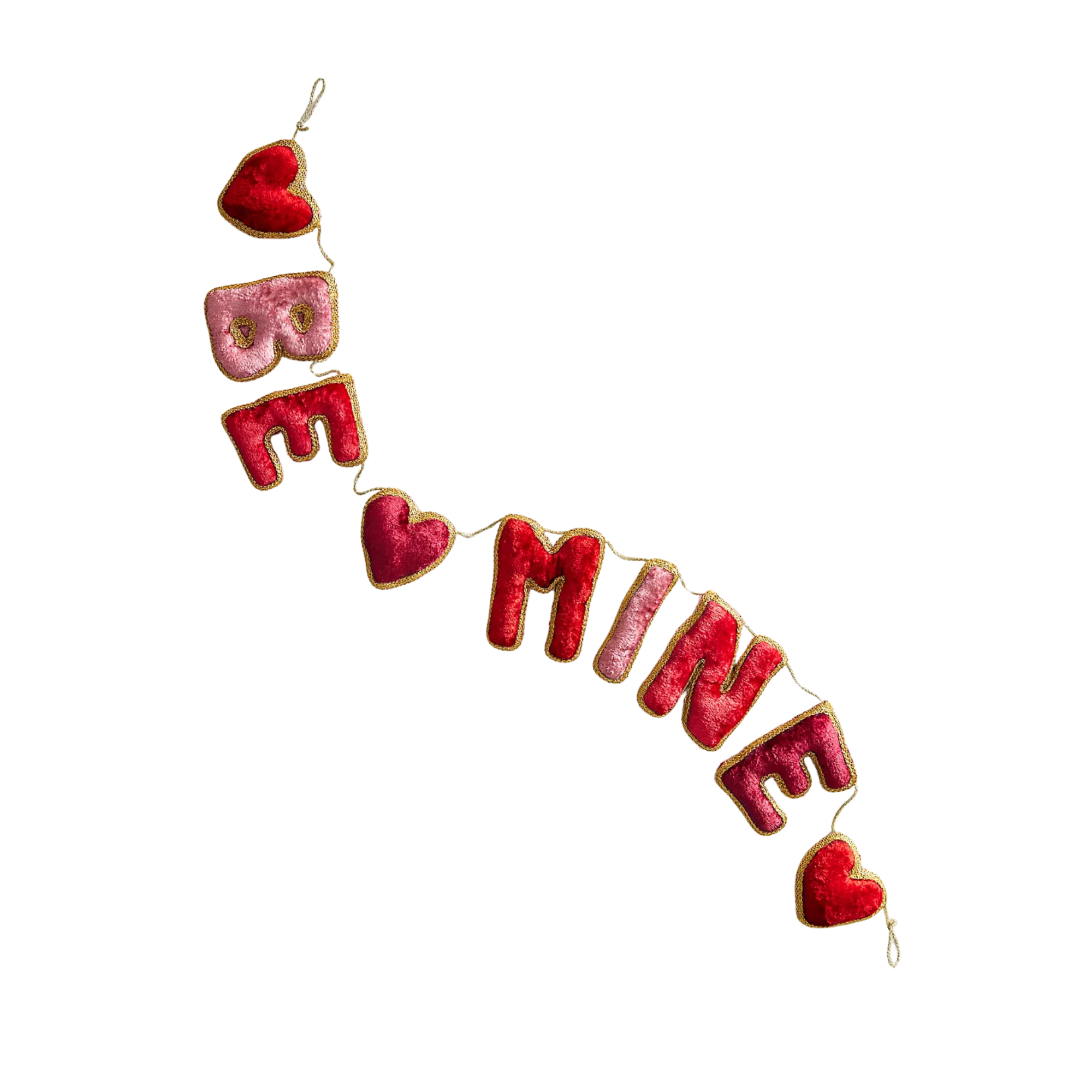 'be mine' garland