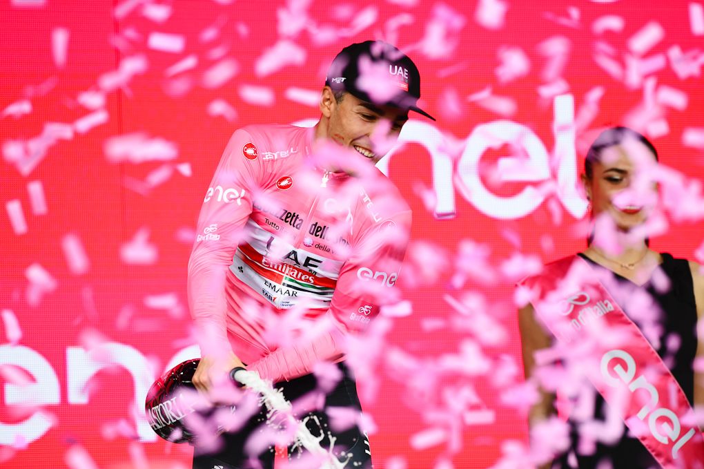 Valerio Conti continues to lead the Giro after stage 10