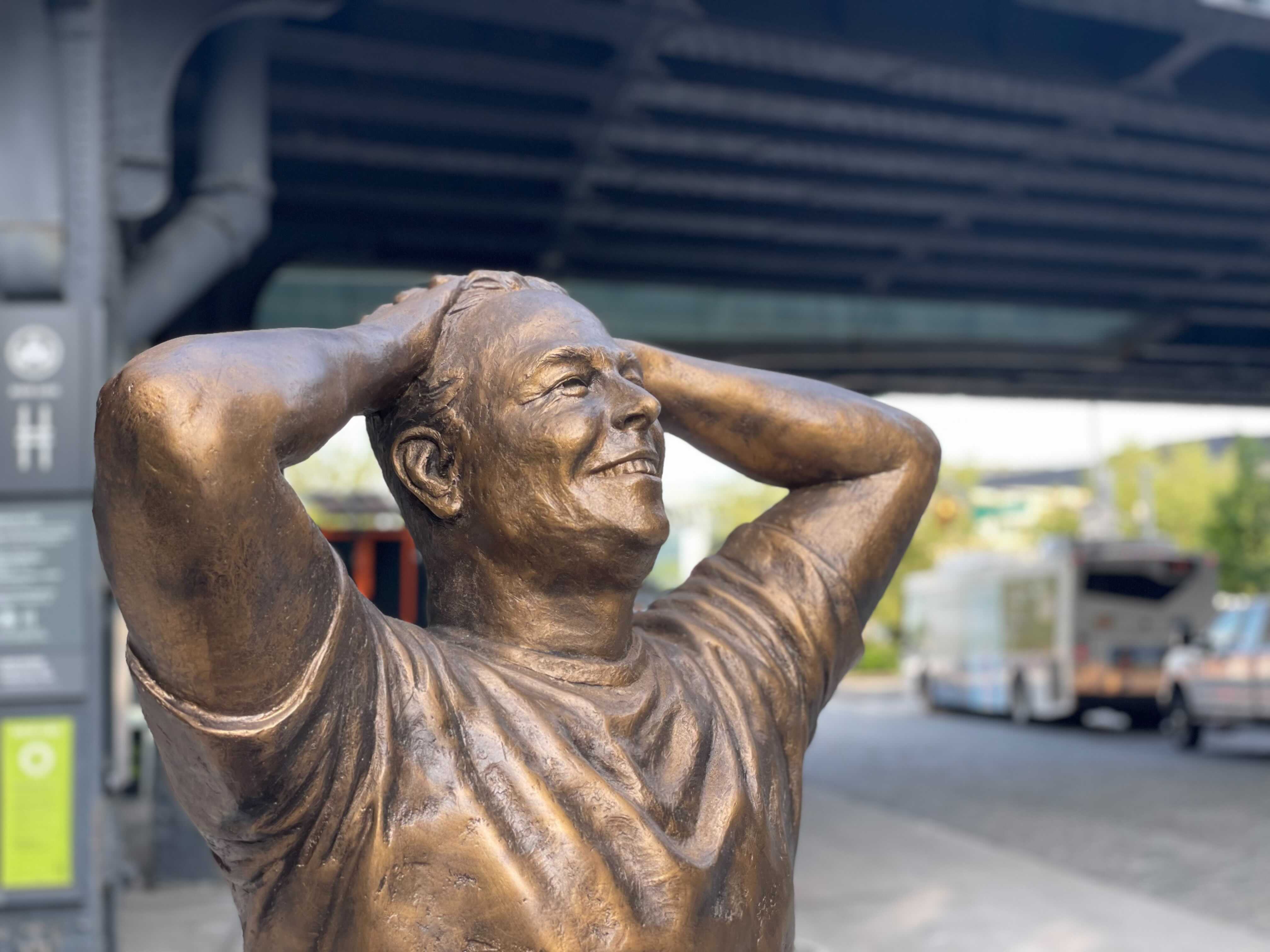 Elon Musk statue