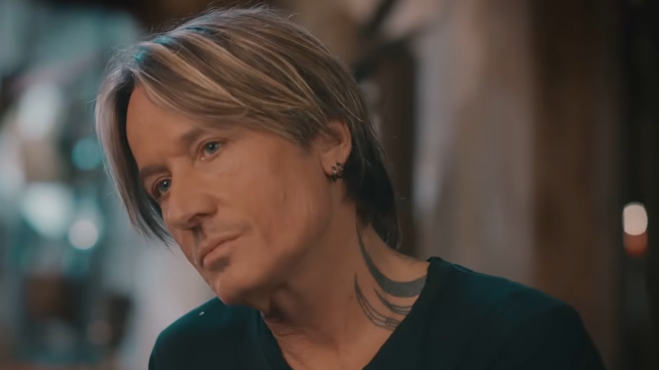 Keith Urban is shown on The Road.