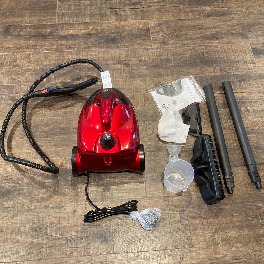 Unboxing the Ewbank Steam Dynamo with its accessories