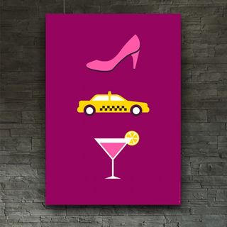 The Sex and the City poster design