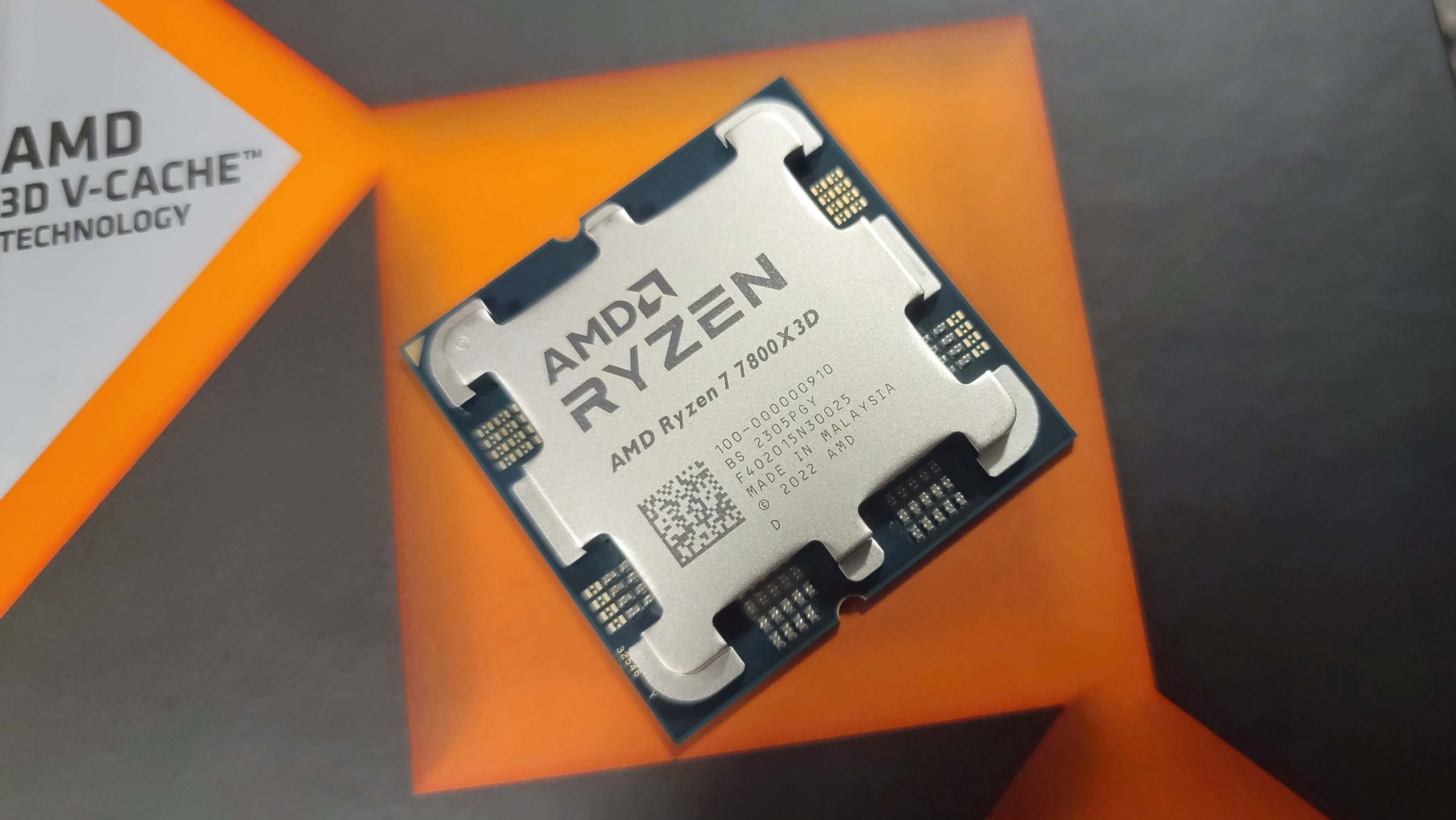 AMD Ryzen 7 7800X3D 4.2 GHz Eight-Core AM5 Processor