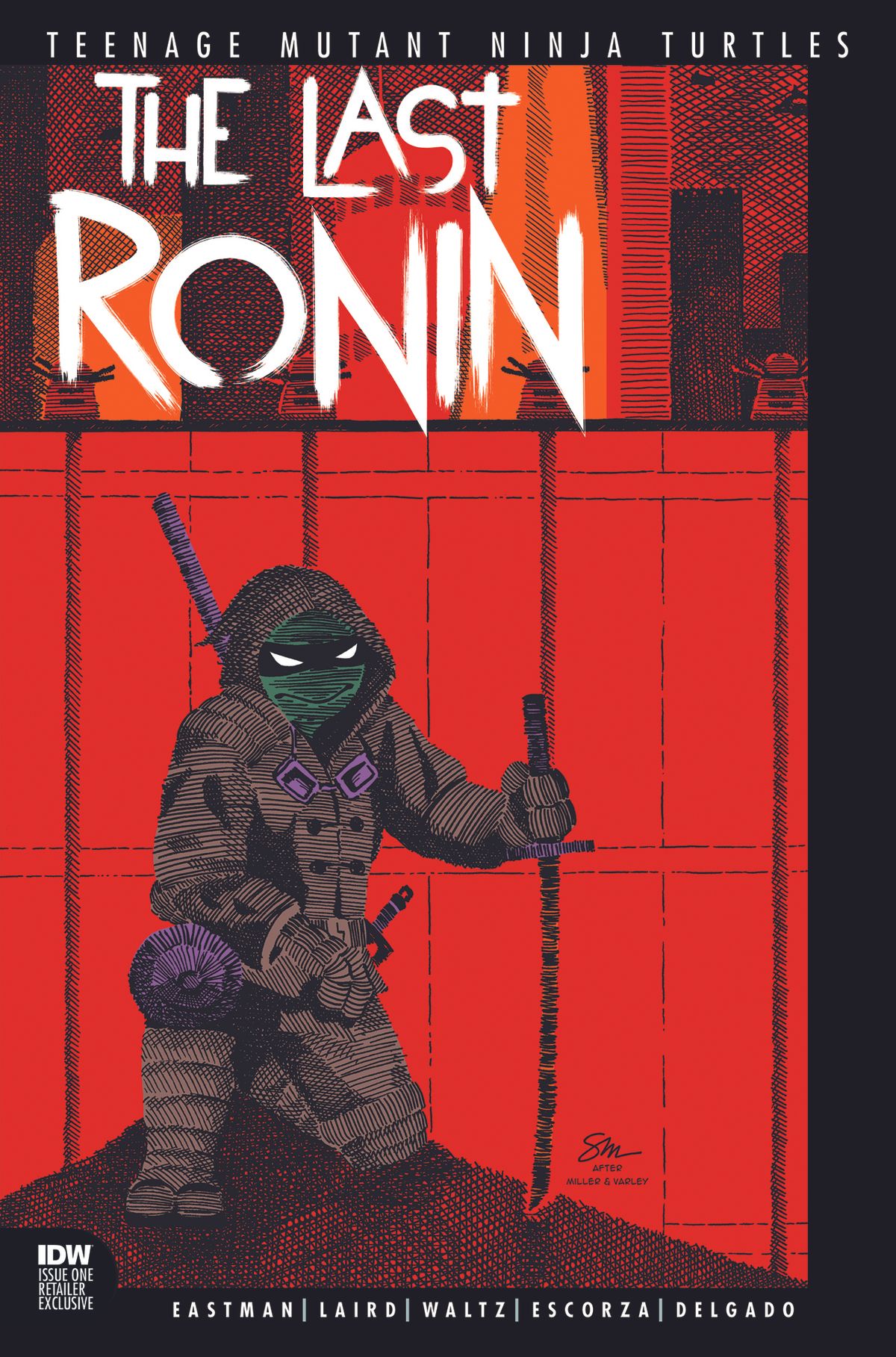 TMNT: The Last Ronin #1 cover