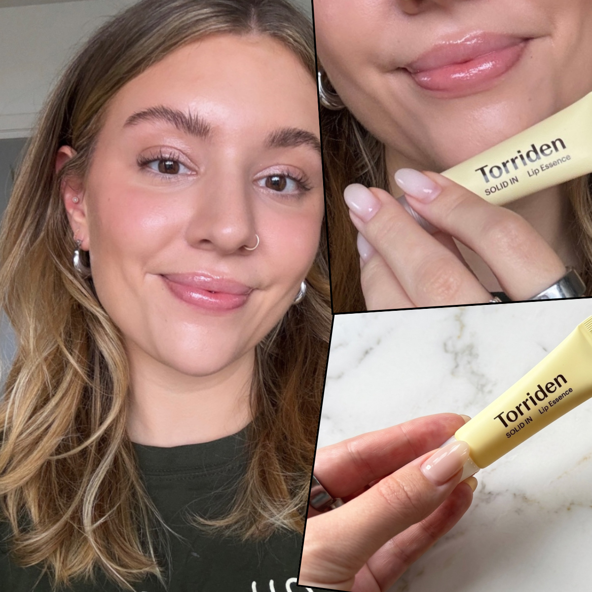 Beauty editor Rebecca Fearn tries lip essence, a K-beauty favourite