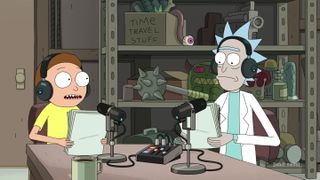 Rick and Morty are podcasting in the Rick and Morty season 6 trailer